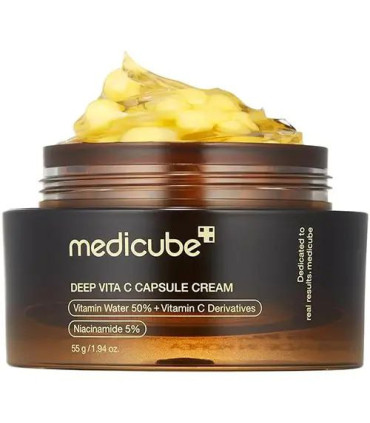 کرم کپسولی ویتامین سی مدی کیوب Medicube Deep Vita c