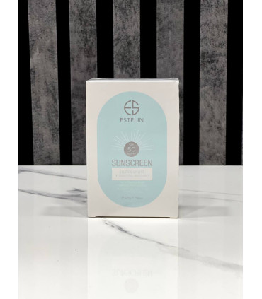 کرم ضد آفتاب بی رنگ استلین (Estelin SPF 80 (100 گرم