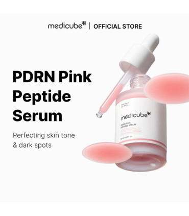 سرم صورتی پیتاید وPDRONمیدی کیوب. medicube