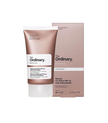 ضد آفتاب مینرال بی رنگ SPF30 حجم 50 میل