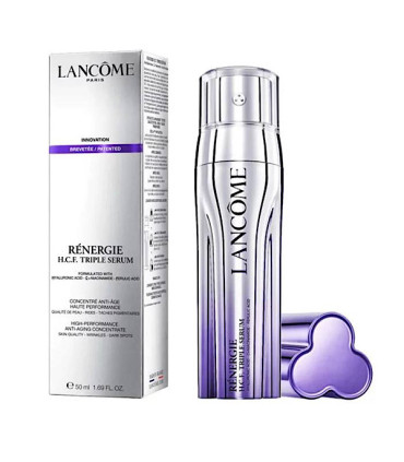 سرم سه‌منظوره ضدپیری رِنِرژی اچ‌.سی‌.اِف. تریپل لنکوم Lancôme Renergie H.C.F. Triple Serum