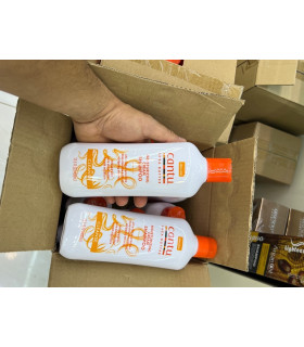 شامپو کرمی مرطوب‌کننده کنتو (Cantu) حاوی شی‌باتر خالص –